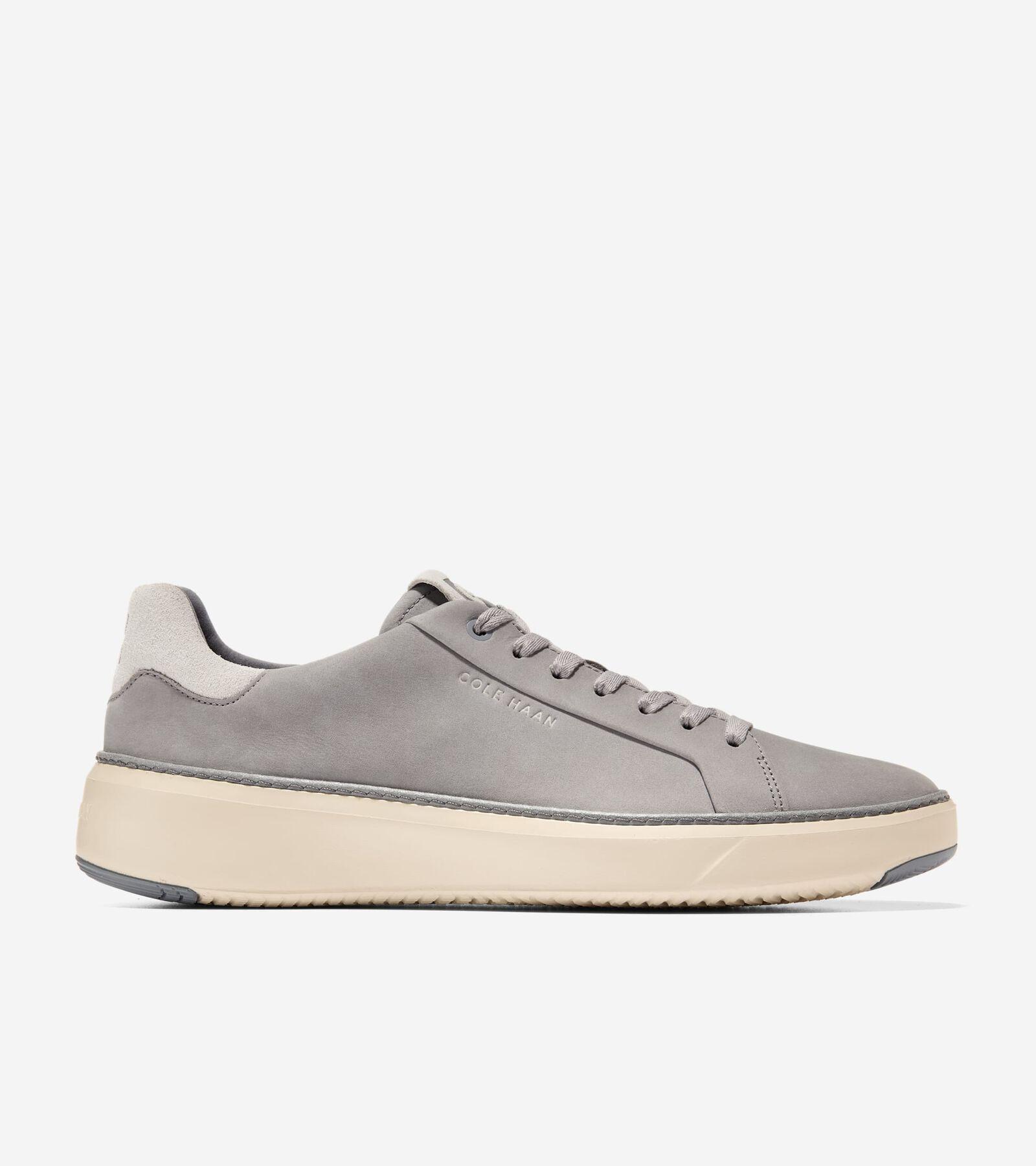 Cole Haan Mens GrandPr Topspin Sneakers - Grey Size 7 Product Image