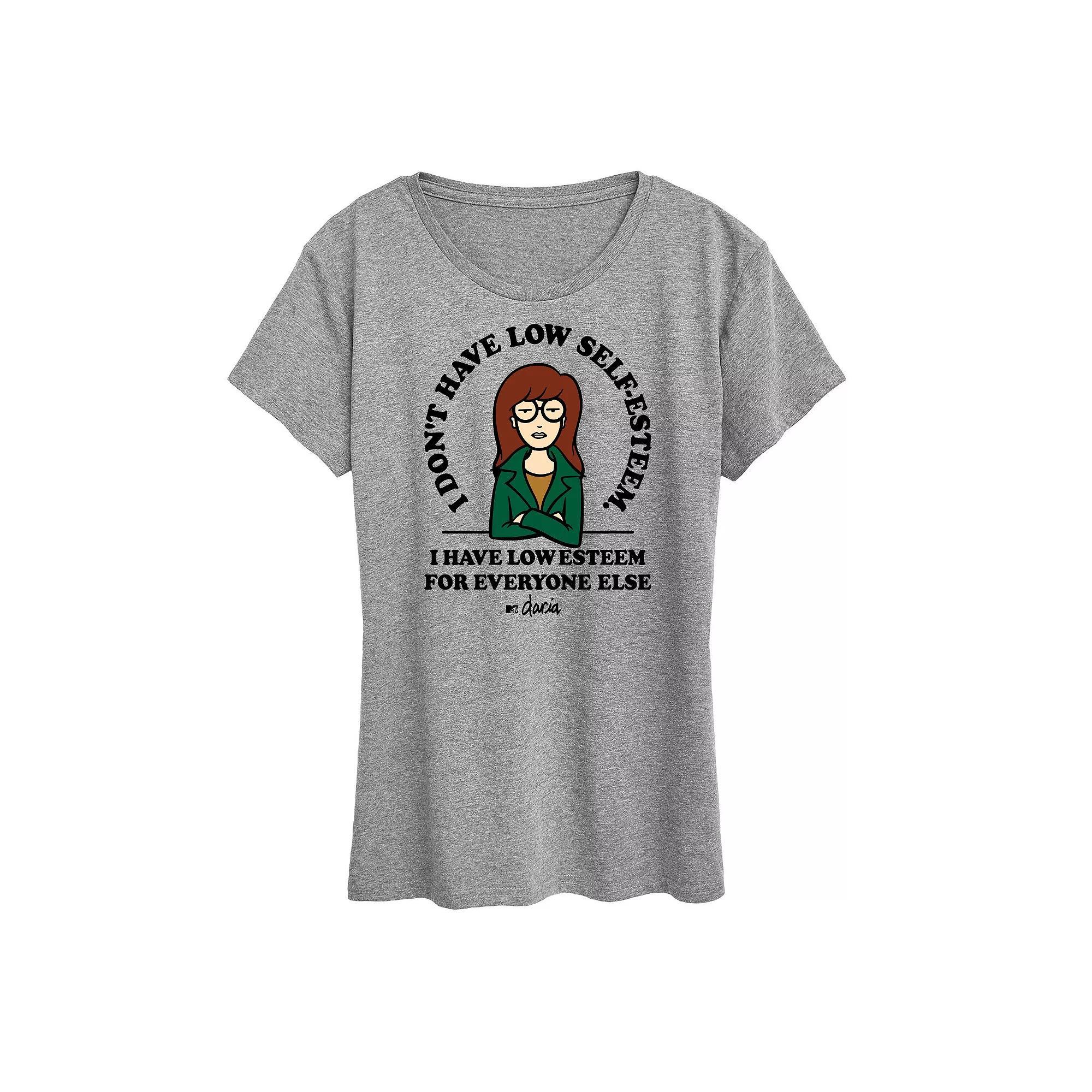 Women's Daria Low Self Esteem Graphic Tee, Girl's,  Product Image