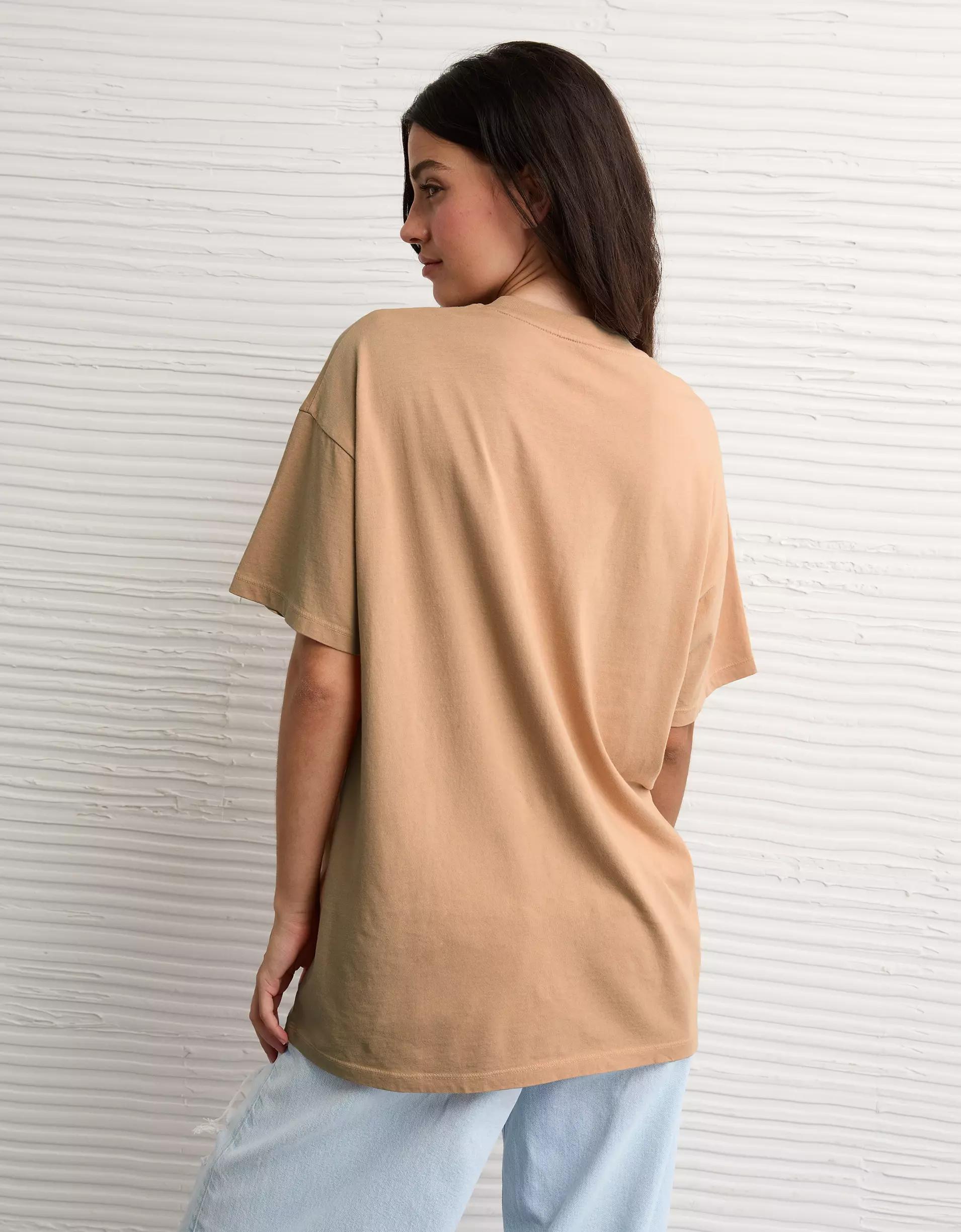 AE Oversized Halloween Graphic T-Shirt Product Image