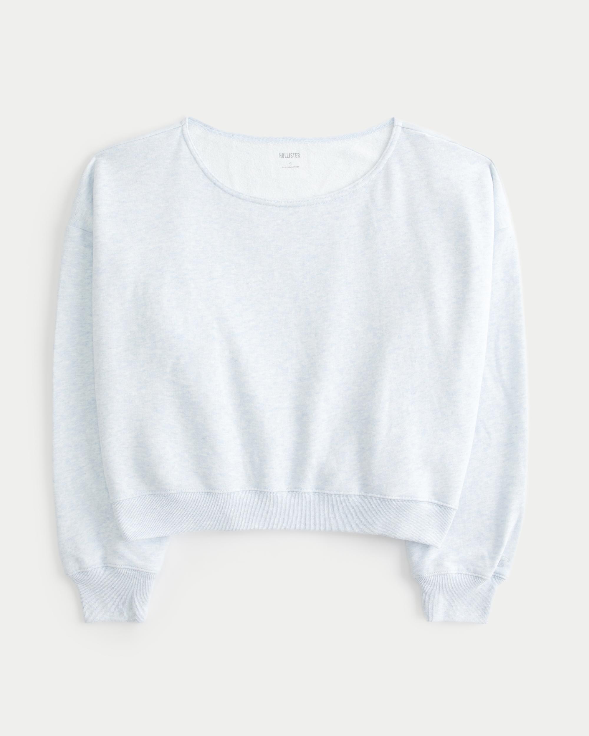 Easy Off-the-Shoulder Sweatshirt Product Image