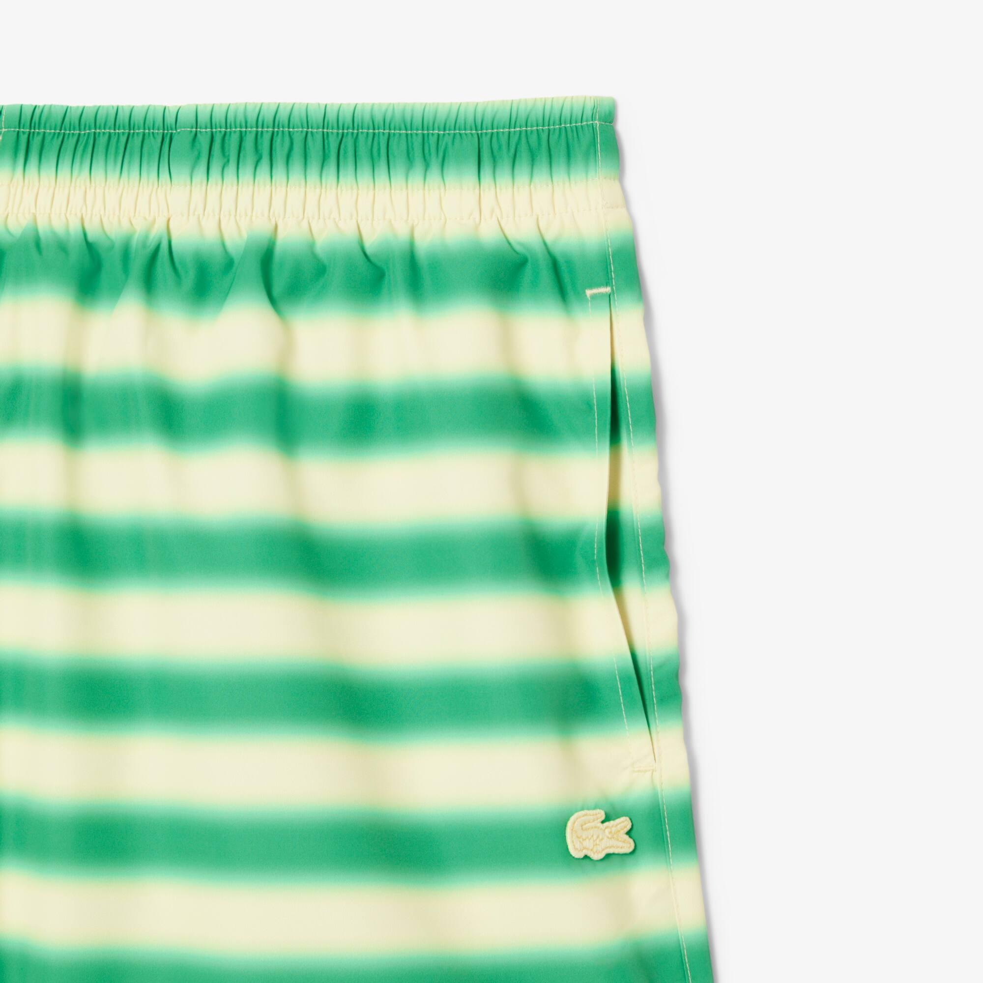 Striped Swim Trunks Product Image