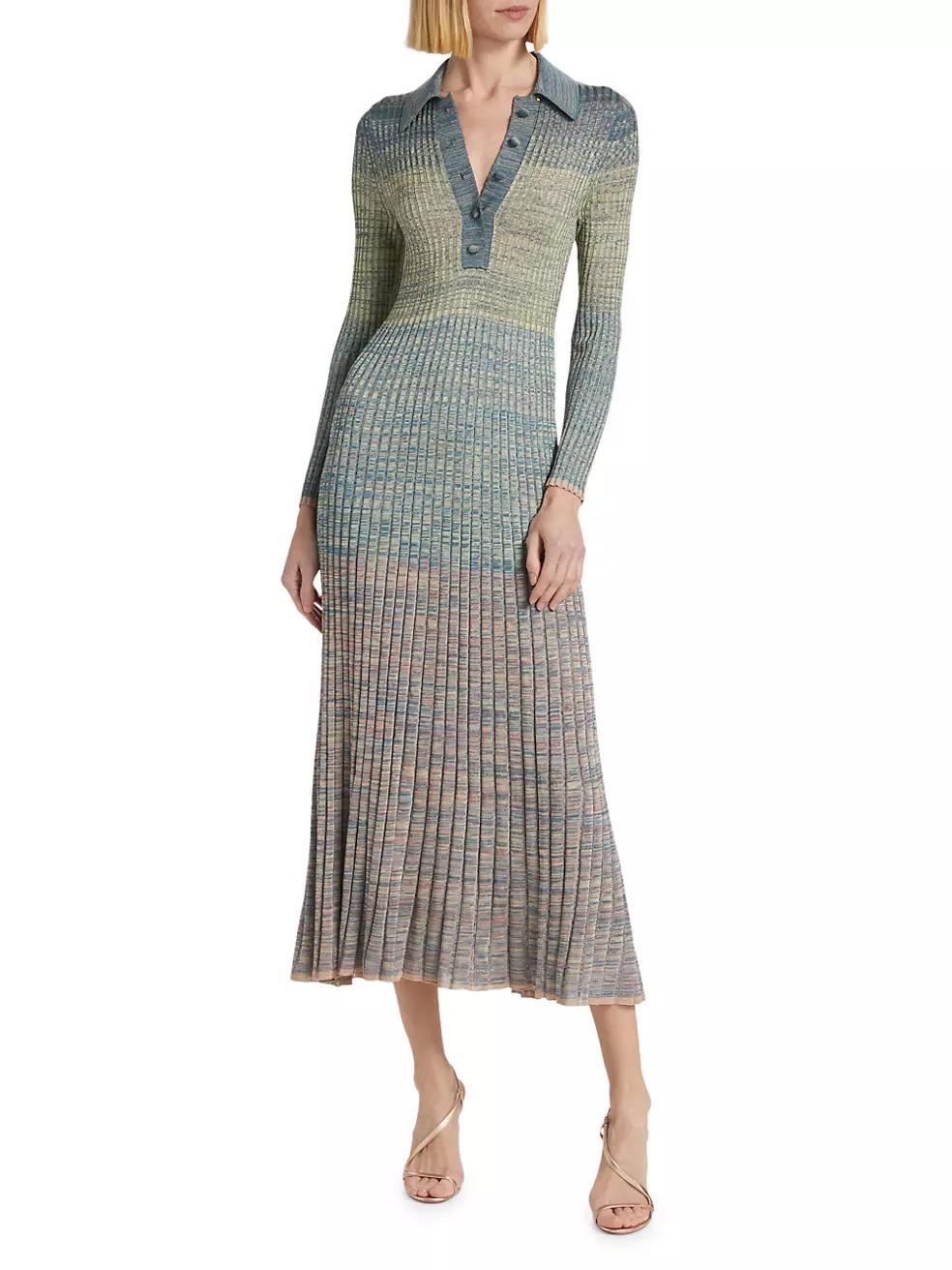 Story One Rib-Knit Midi-Dress Product Image