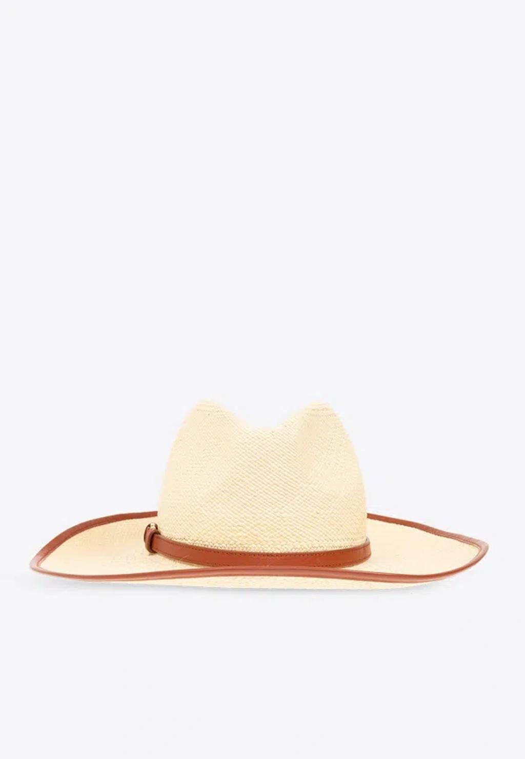 CHLOÉ Marcie Fedora Hat In Cream Product Image