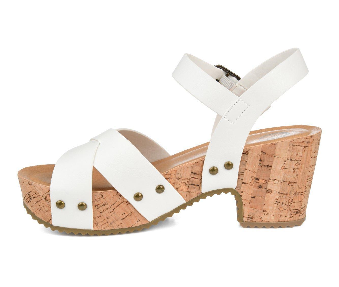 Women's Journee Collection Valentina Platform Dress Sandals Product Image