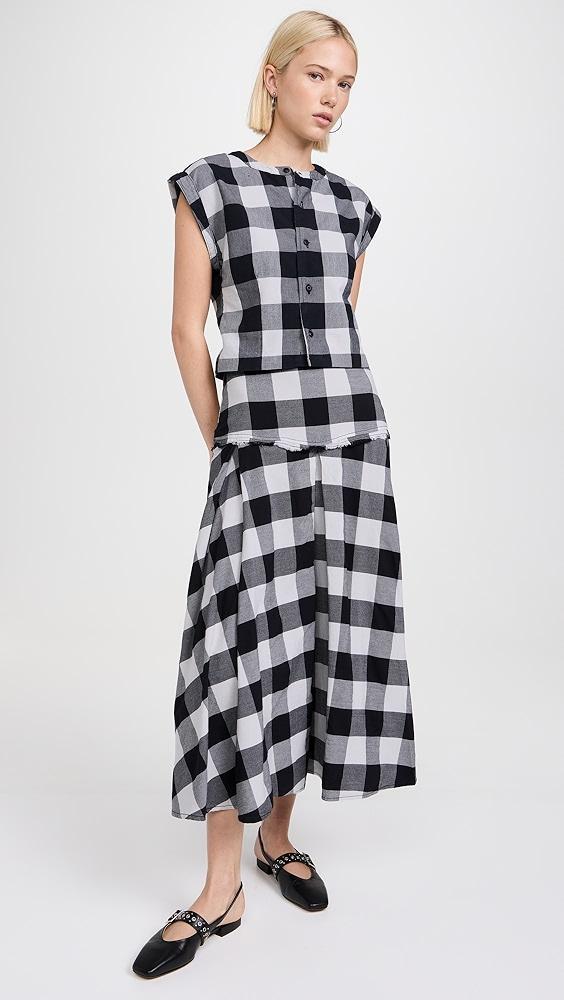 NSF Coleen Plaid Skirt | Shopbop Product Image