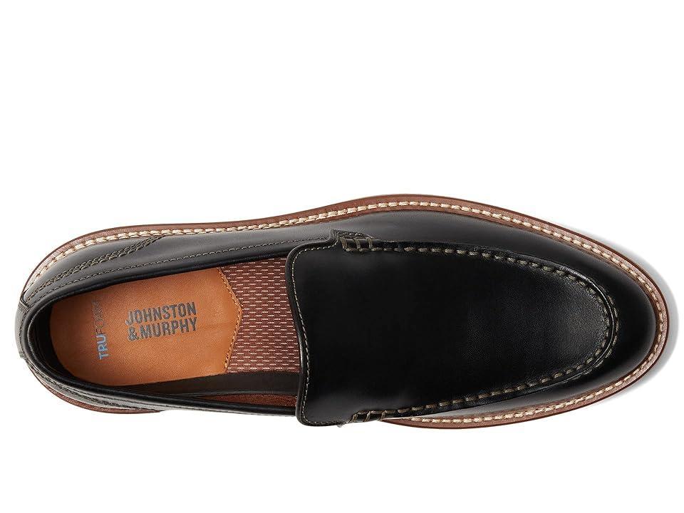 Johnston & Murphy Upton Venetian Full Grain) Men's Shoes Product Image