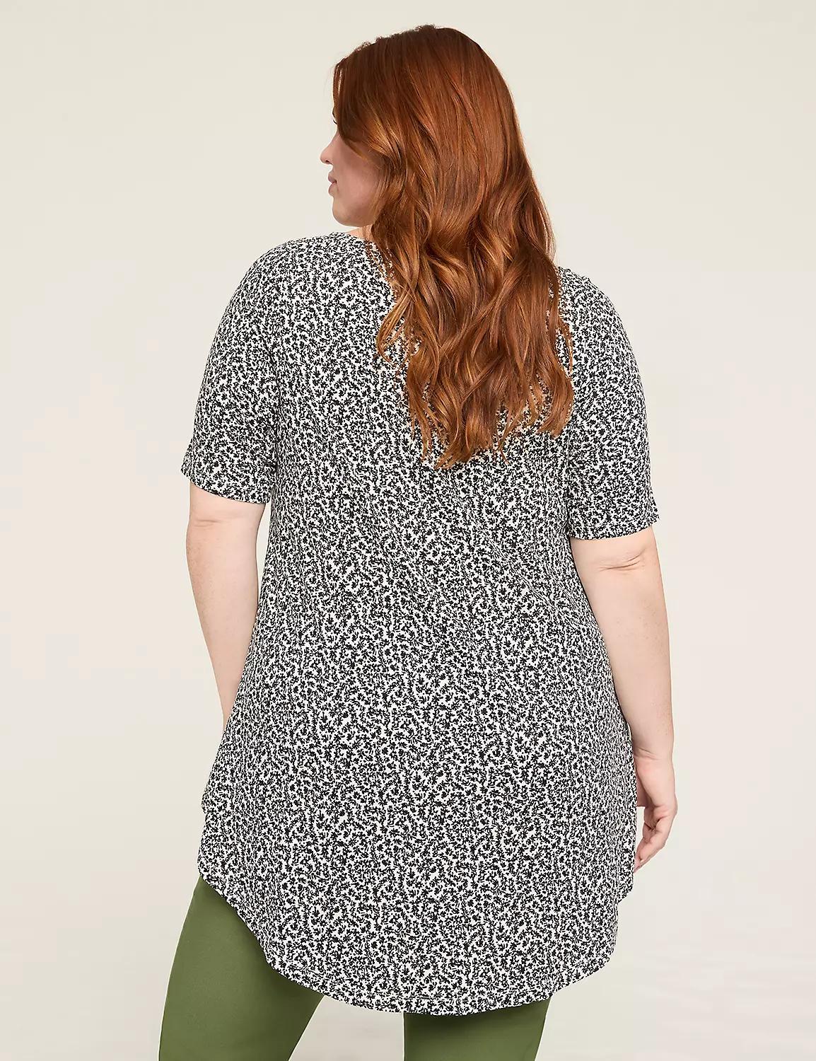 Max Swing Perfect Sleeve Boatneck Tee Product Image