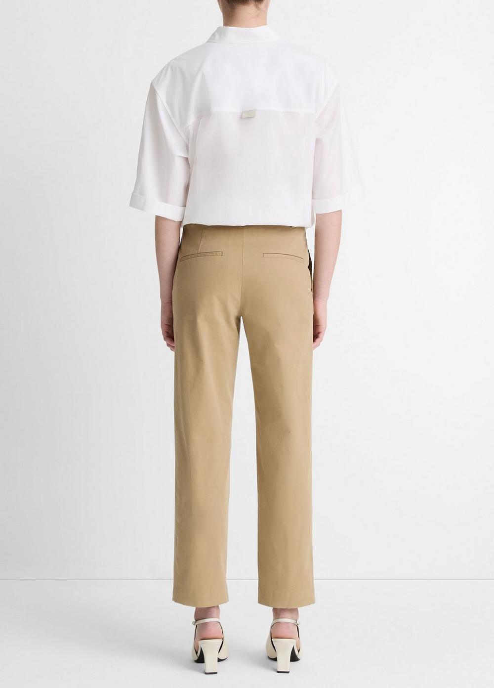 Mid-Rise Italian Stretch-Cotton Chino Pant Product Image