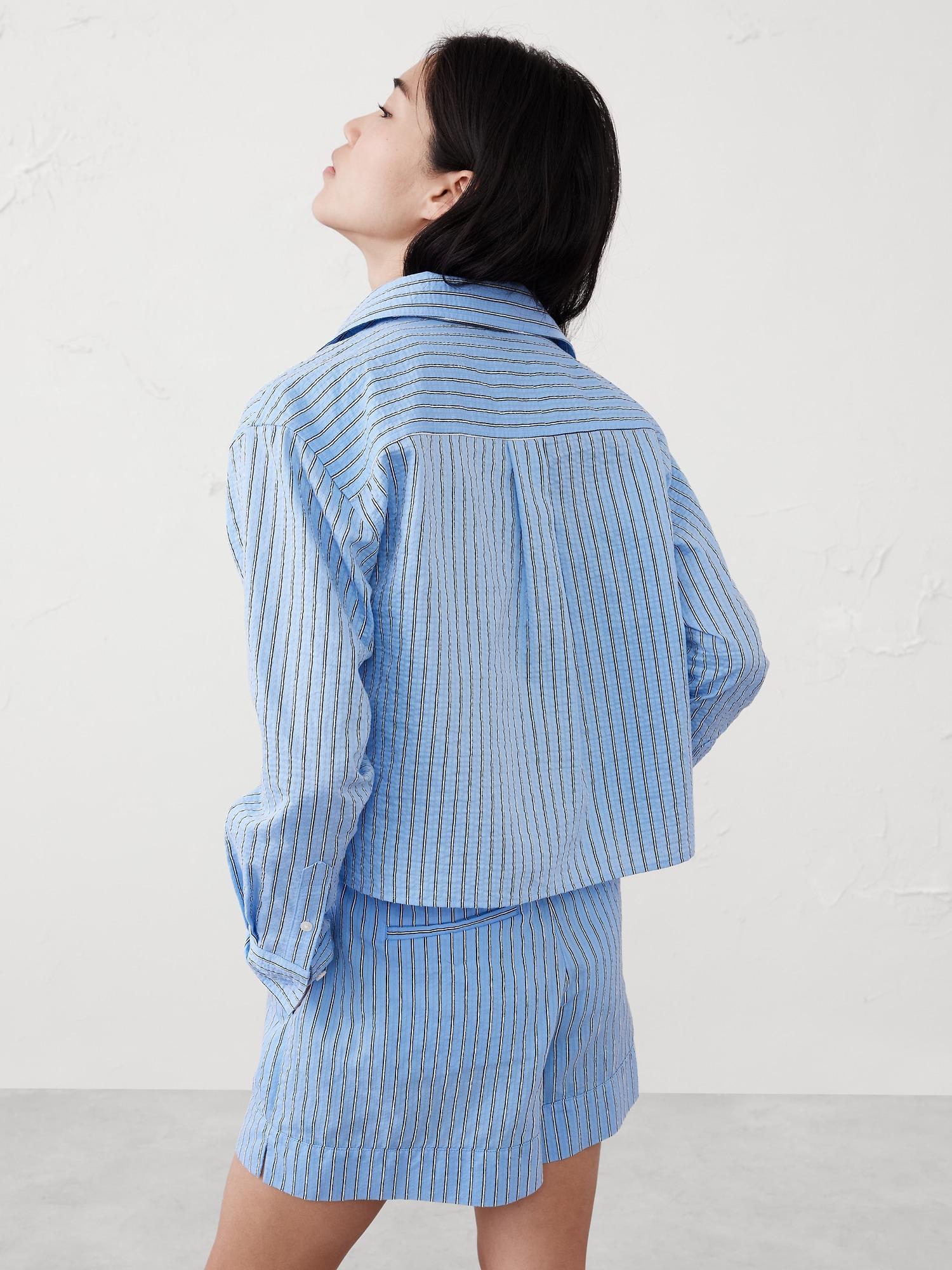 Boxy Button-Down Shirt Product Image