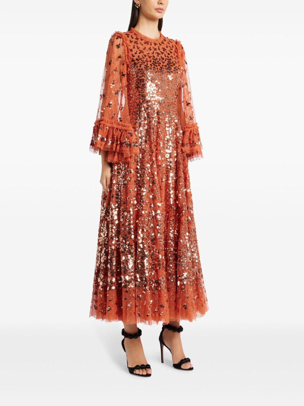 all-over sequin embellished dress Product Image