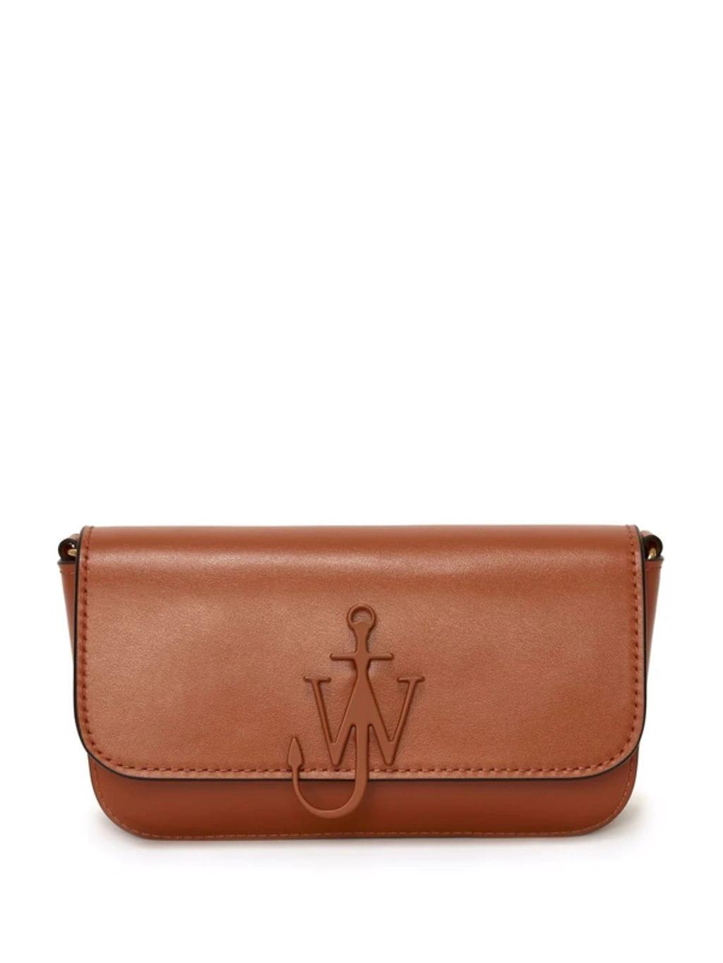 JW ANDERSON Chain Anchor Shoulder Bag In Brown Product Image