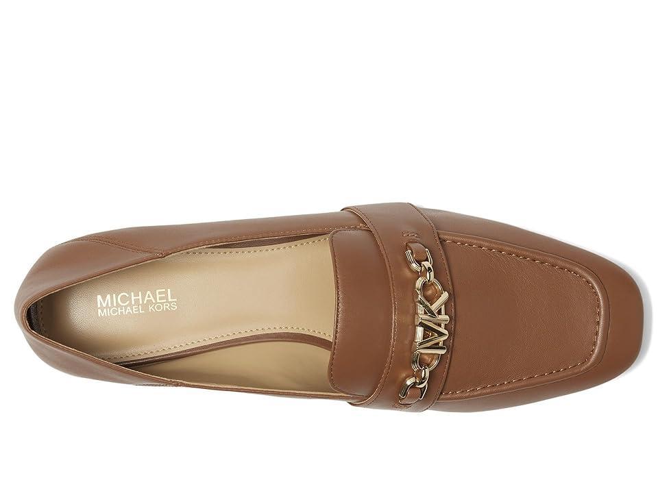 MICHAEL Michael Kors Tiffanie Loafer (Luggage) Women's Flat Shoes Product Image