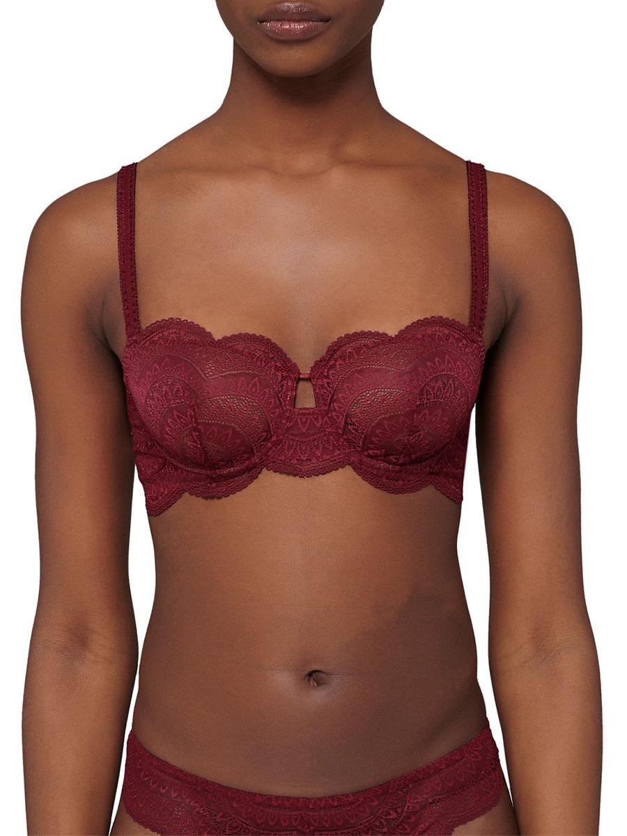 Karma Demi-Cup Convertible Lace Bra Product Image