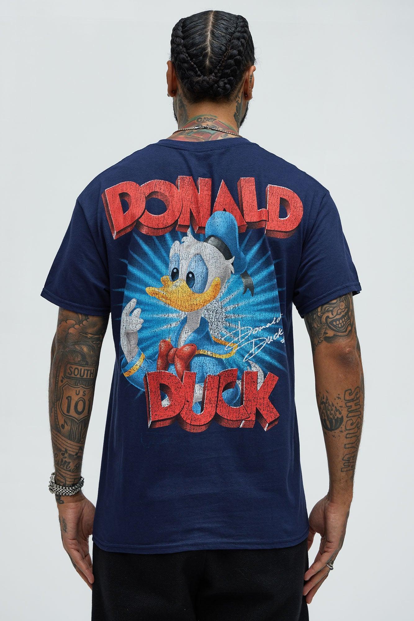 Disney Donald Duck Portrait Short Sleeve Tee - Navy Product Image