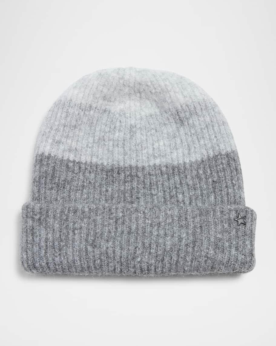 Colorblock Knit Beanie Product Image