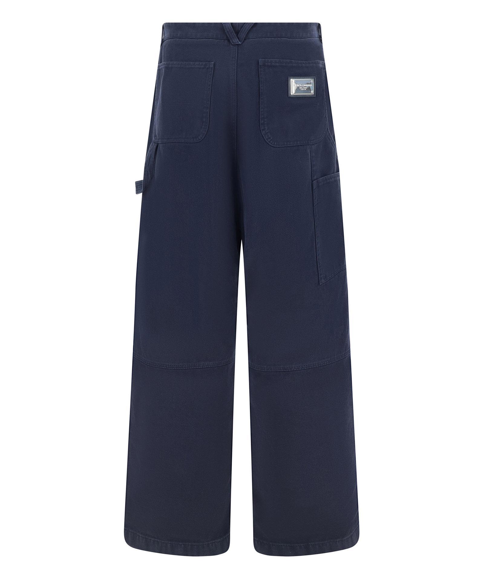 Trousers In Blue Product Image