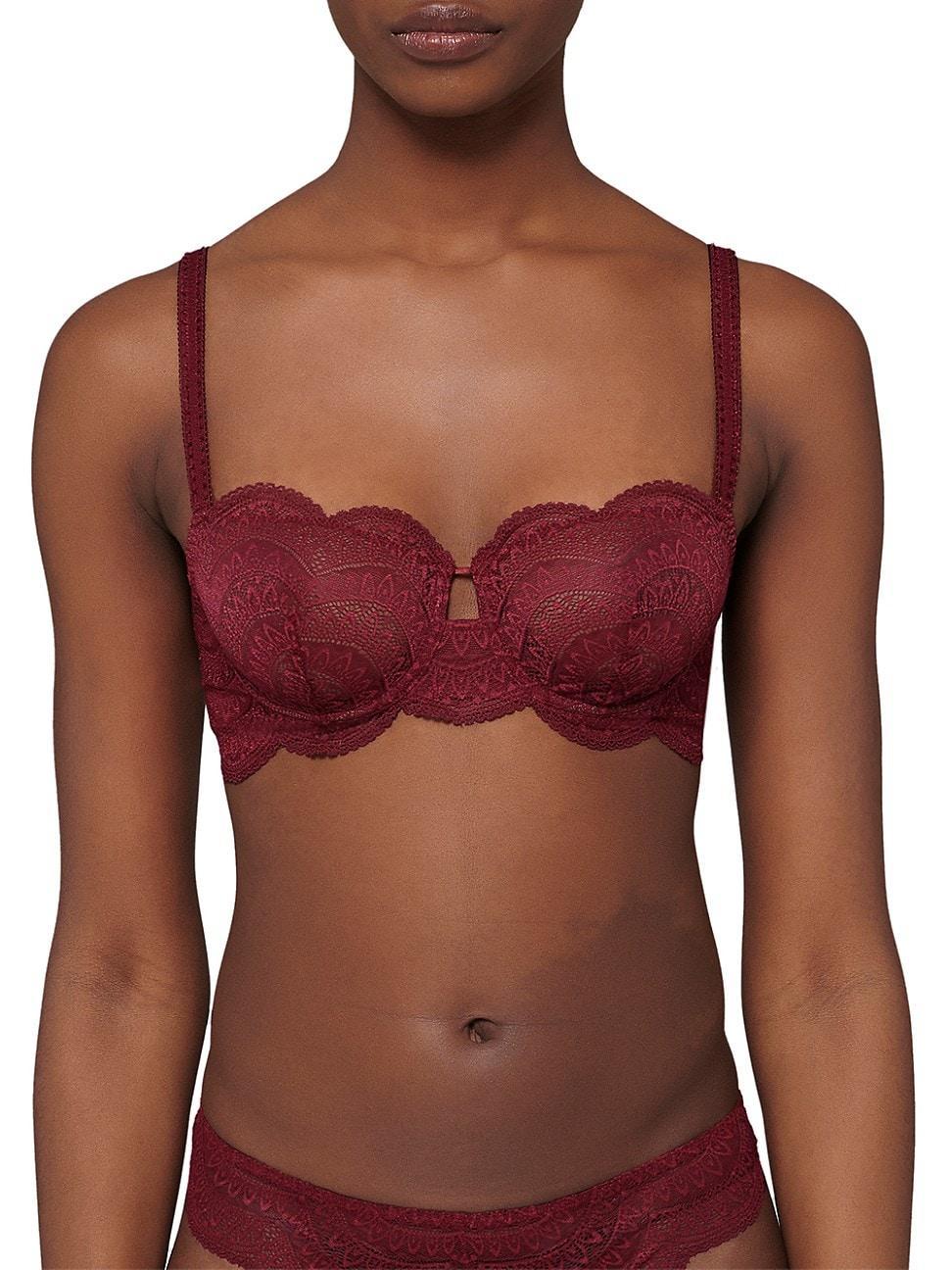 Karma Demi-Cup Convertible Lace Bra Product Image