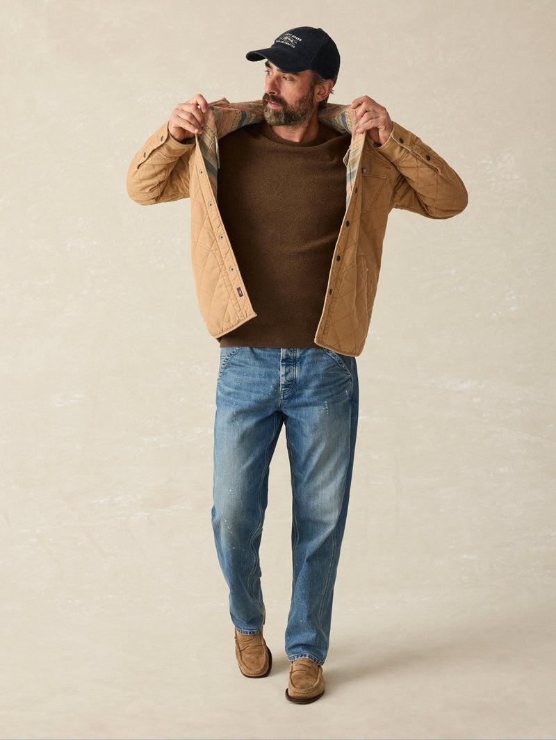 Jackson Crew Sweater - Trail Brown Heather Product Image