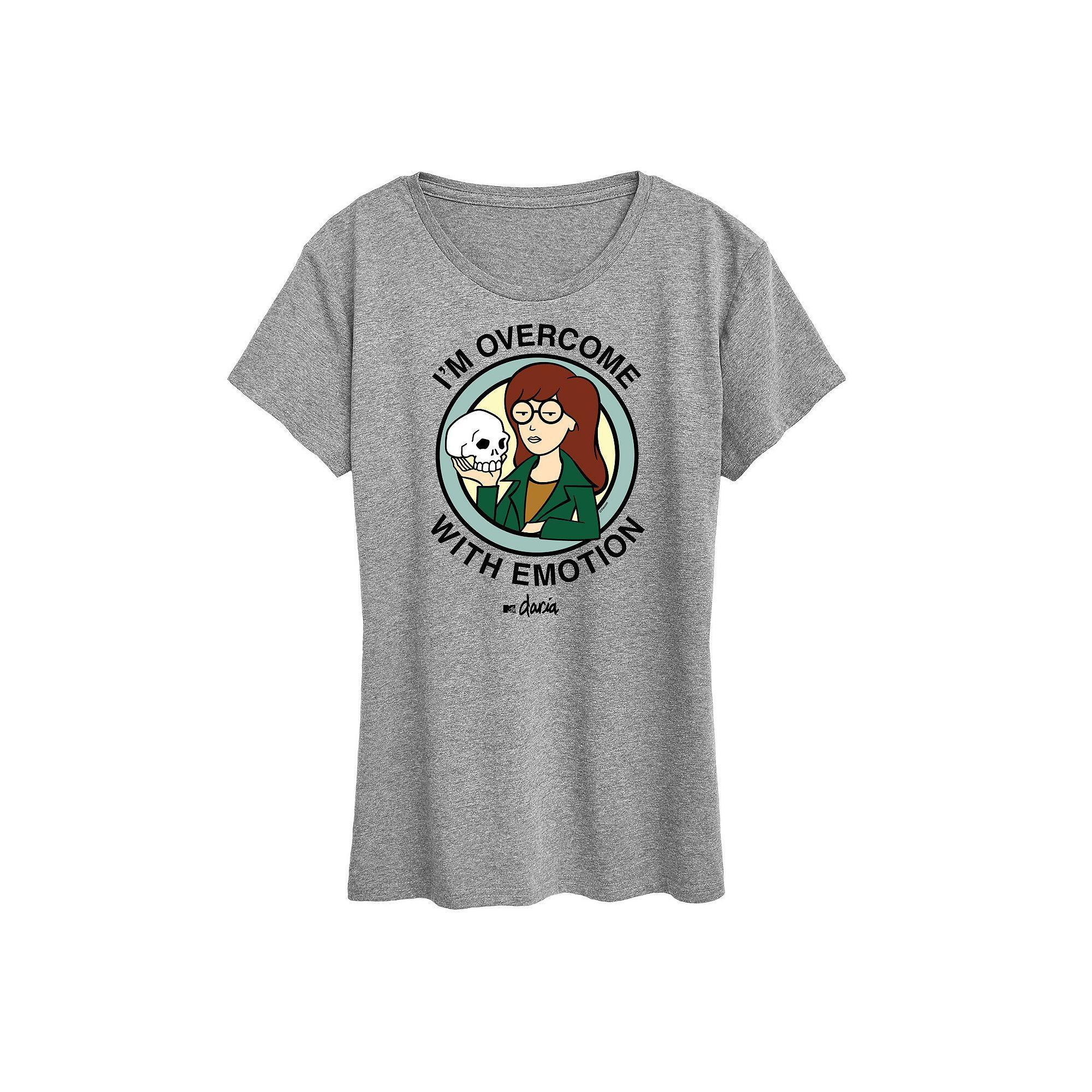 Women's Daria I'm Overcome With Emotion Graphic Tee, Girl's,  Product Image