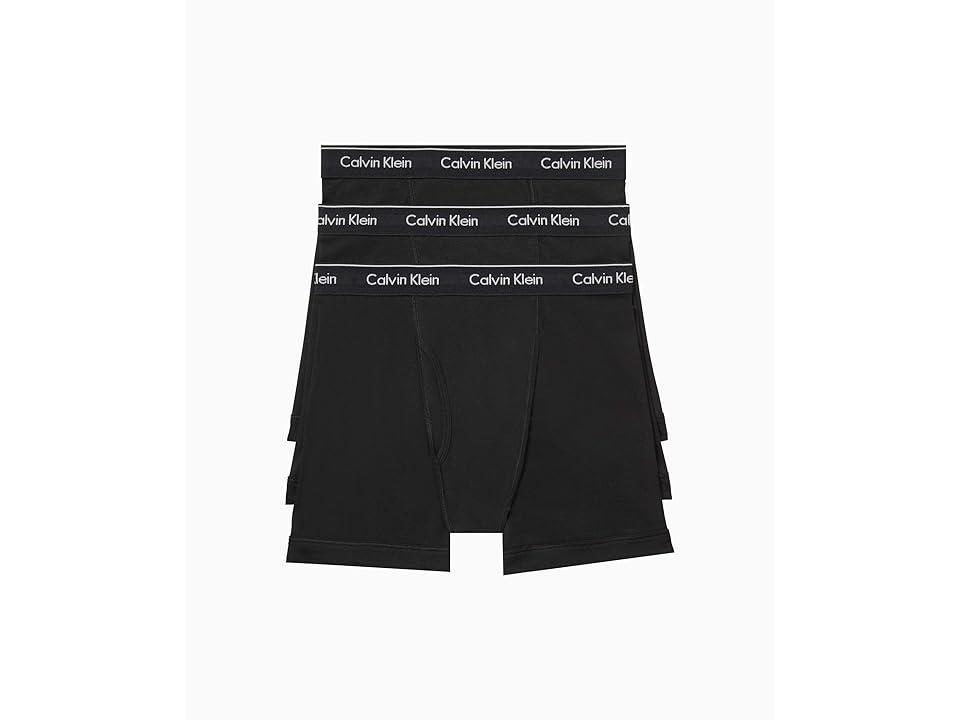 Men's Calvin Klein 3-Pack Cotton Classics Boxer Briefs, Size: XL, White Product Image