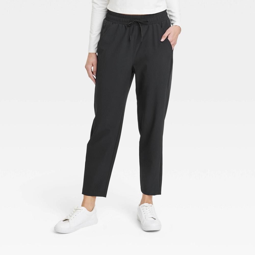 Women's Stretch Woven High-Rise Taper Pants - All In Motion™ Product Image