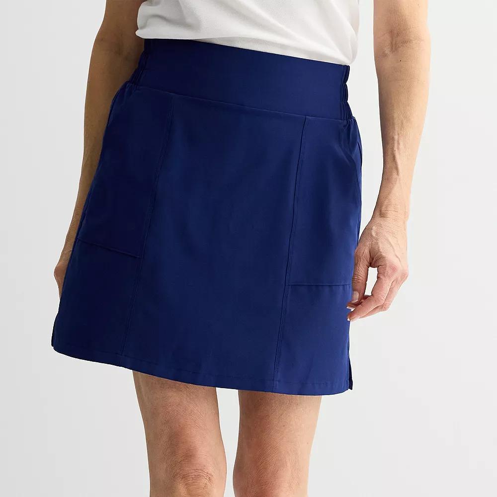 Women's Croft & Barrow® Golf Performance Skort, Size: Medium, Felix Blue Product Image