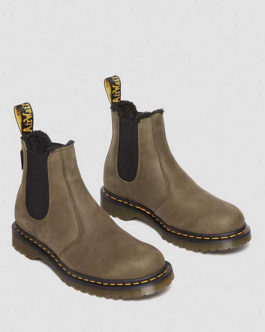 2976 Fleece Lined Leather Chelsea Boots Product Image