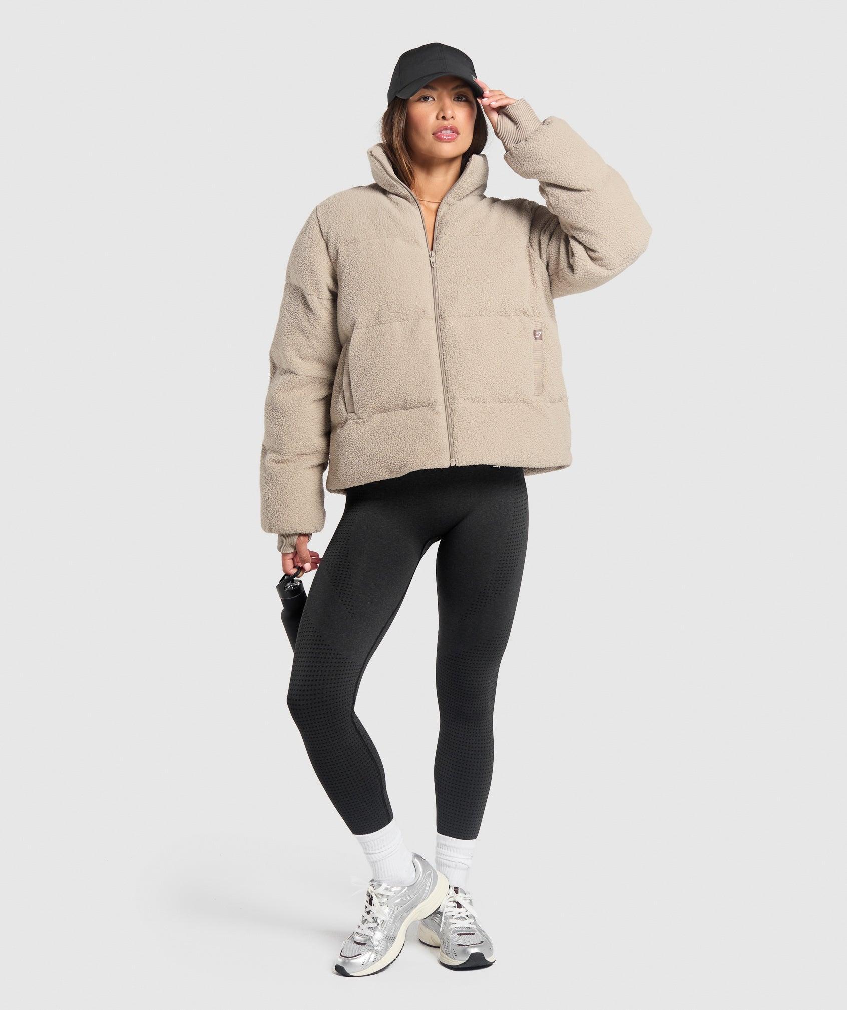 Sherpa Puffer Jacket Product Image