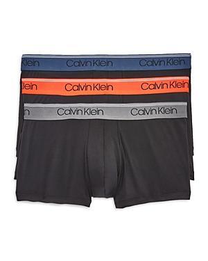 Calvin Klein Mens Micro Stretch 3-Pack Low Rise Trunk Product Image