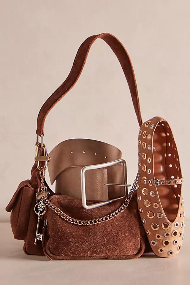 Siren Suede Shoulder Bag Product Image