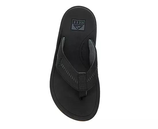 REEF Swellsole Rover Men's Flip-Flop Sandals, Size: 9, Black Product Image