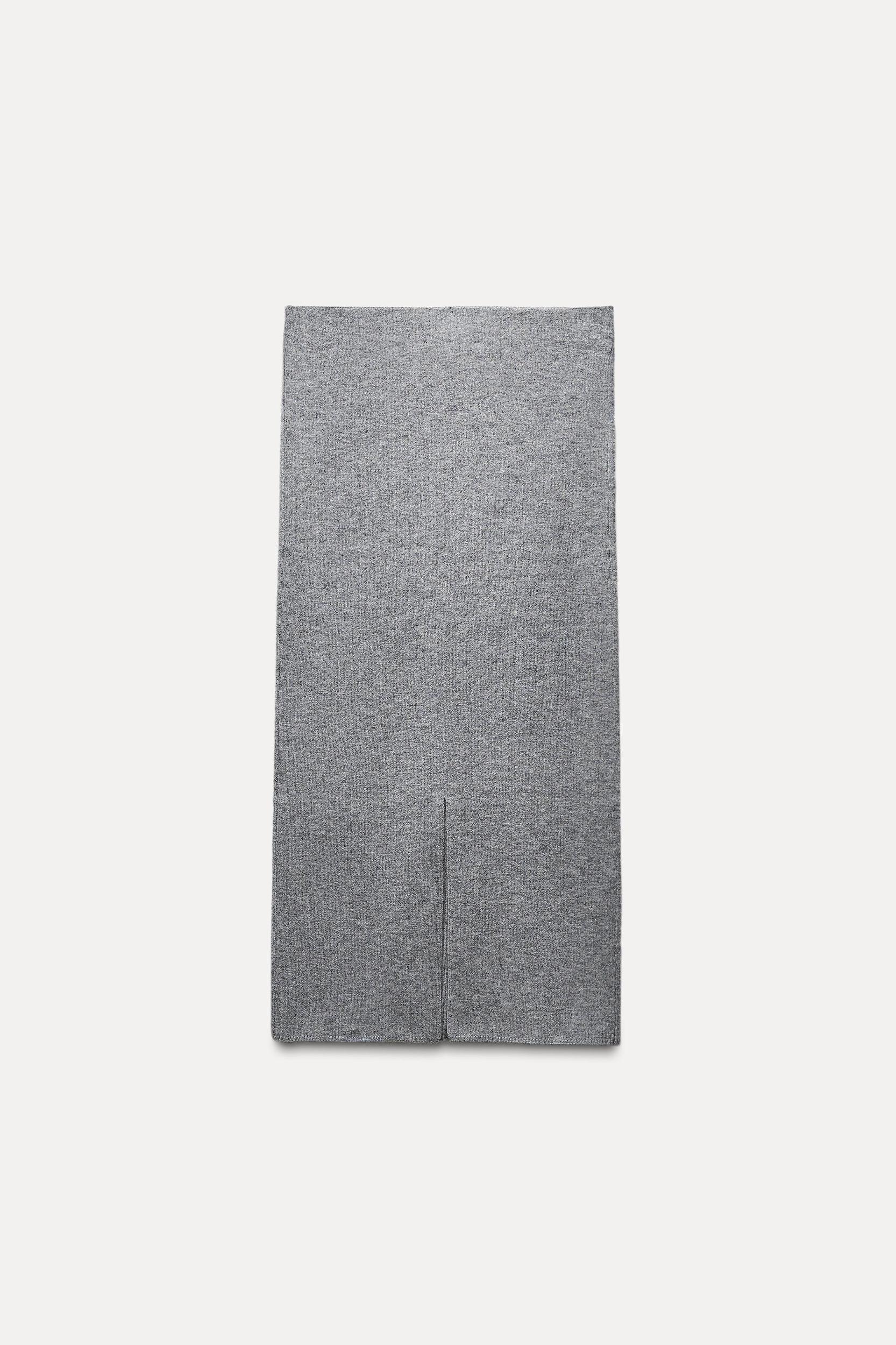 BASIC KNIT MIDI SKIRT Product Image