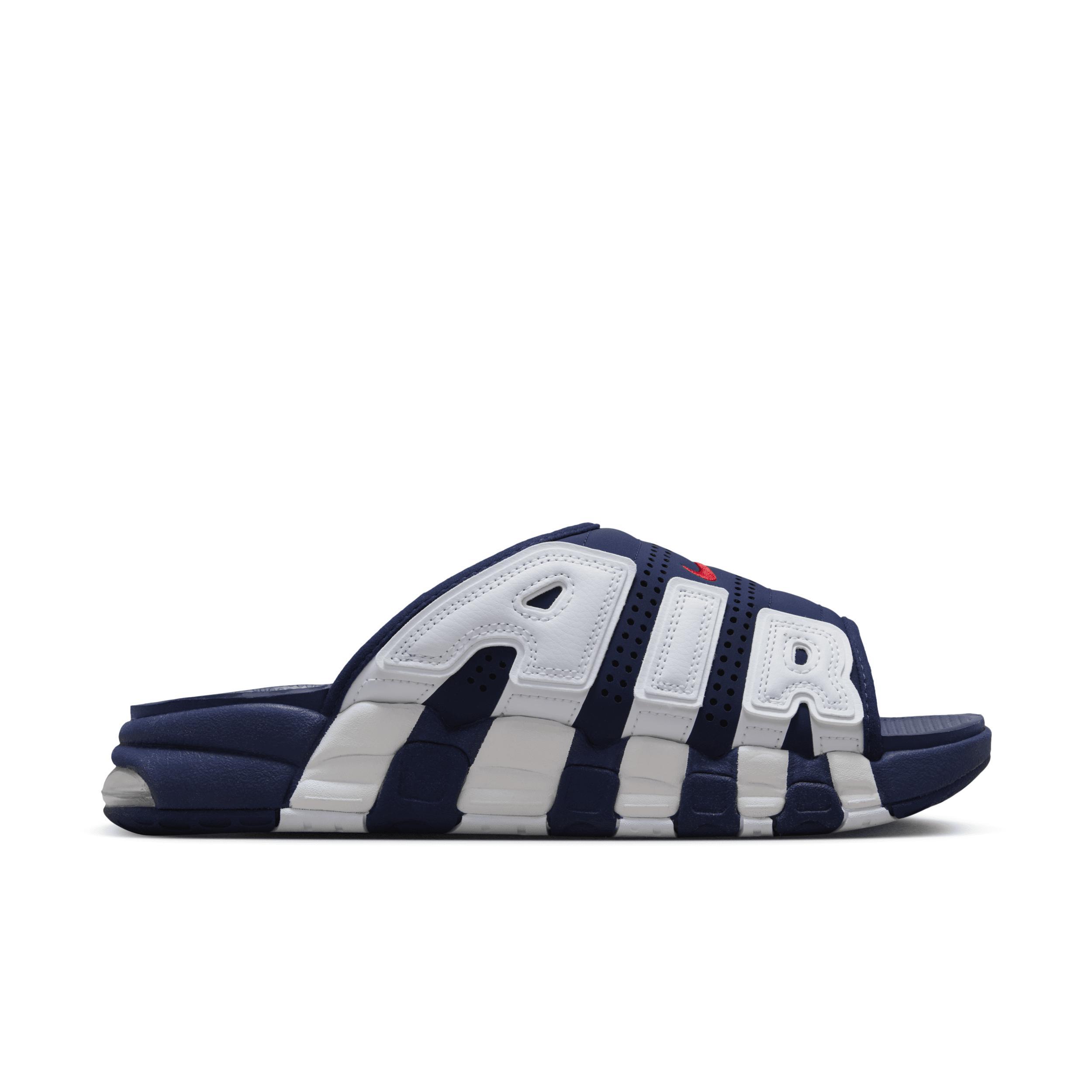 Mens Nike Air More Uptempo Slide Sandals Product Image