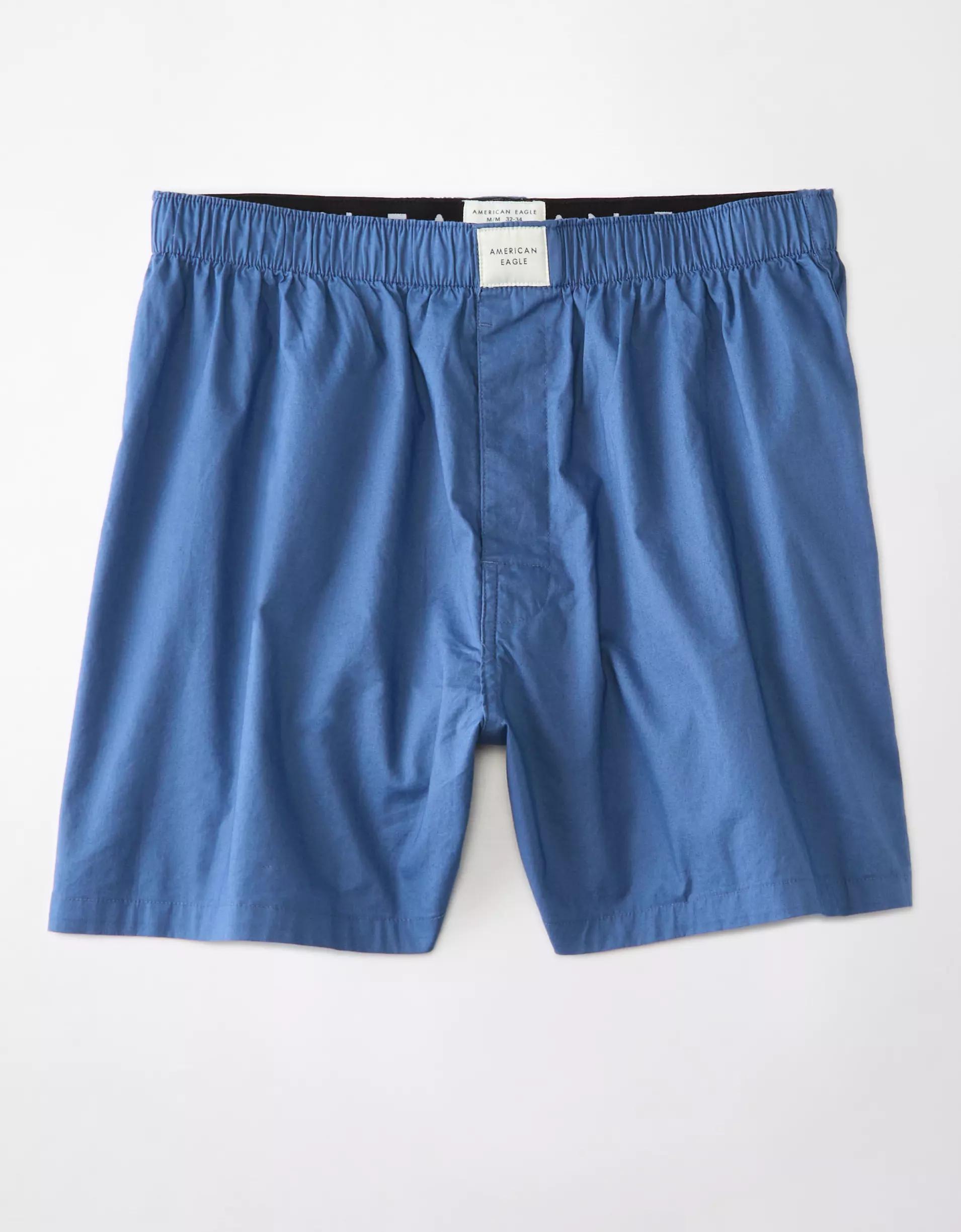 AEO Men's Solid Stretch Boxer Short Product Image