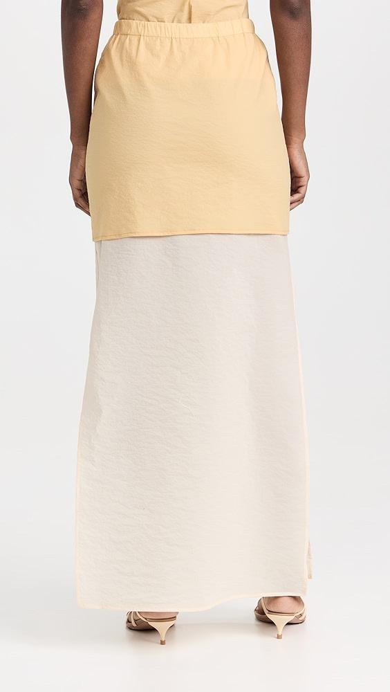 Rosetta Getty Double Layer Split Skirt | Shopbop Product Image