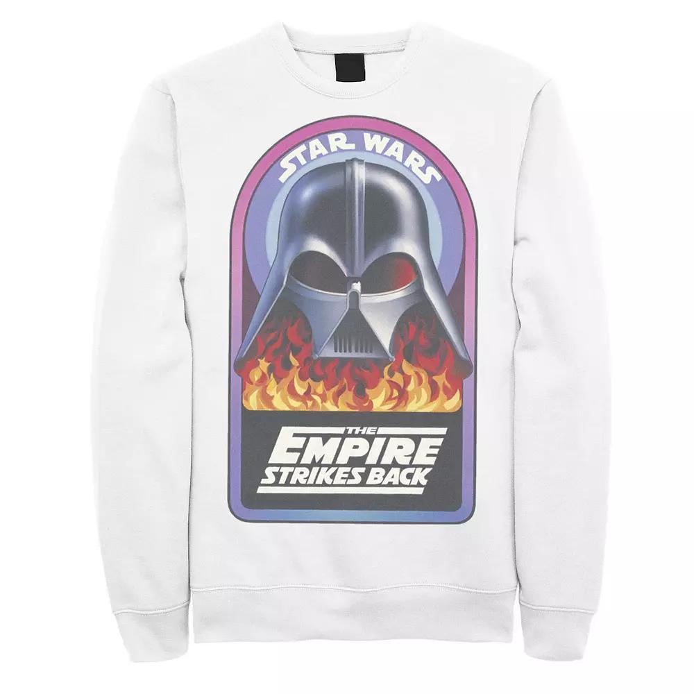 Men's Star Wars: The Empire Strikes Back 40th Darth Vader Flames Sweatshirt,  Product Image