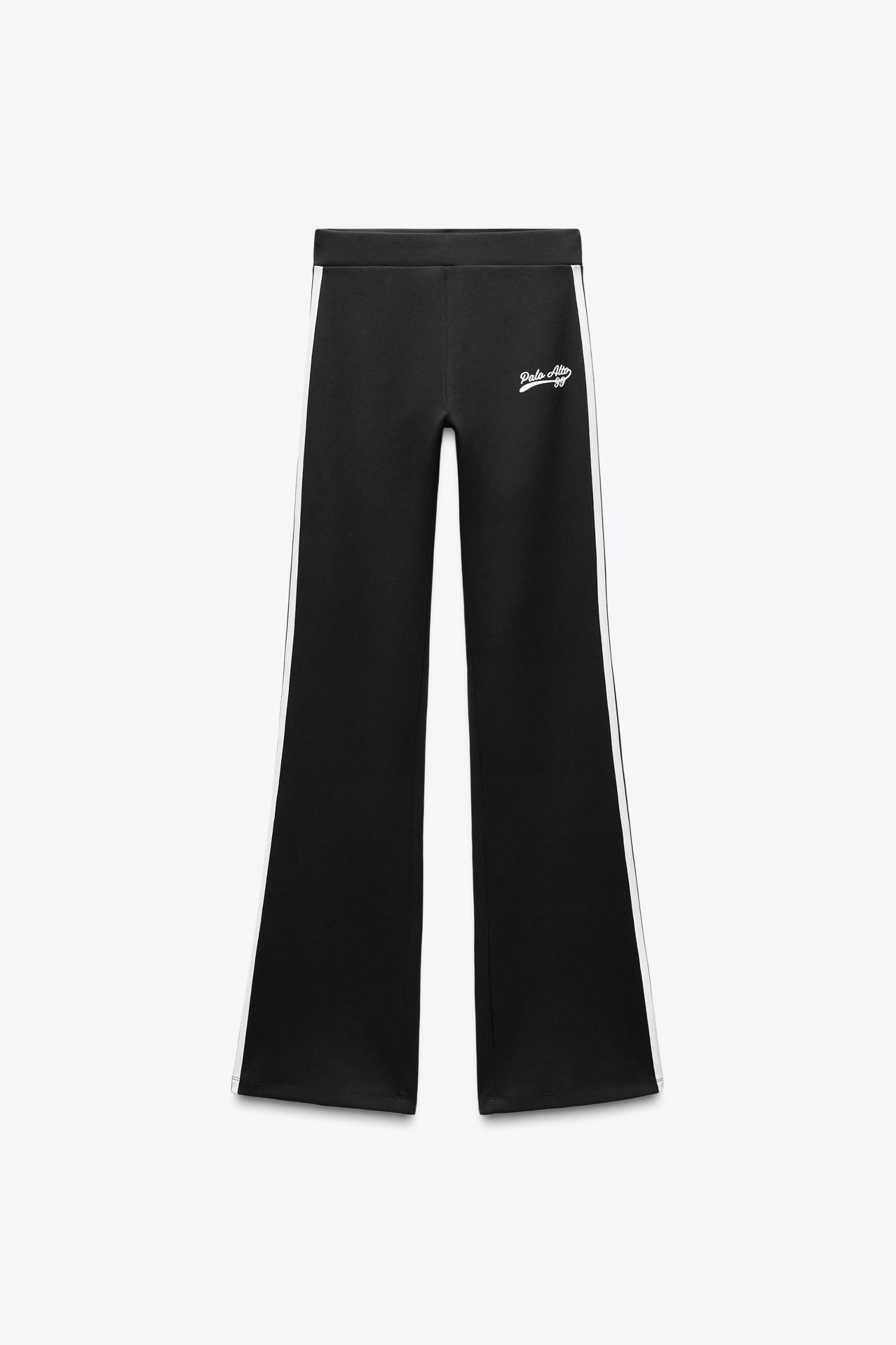 VARSITY FLARED PANTS Product Image