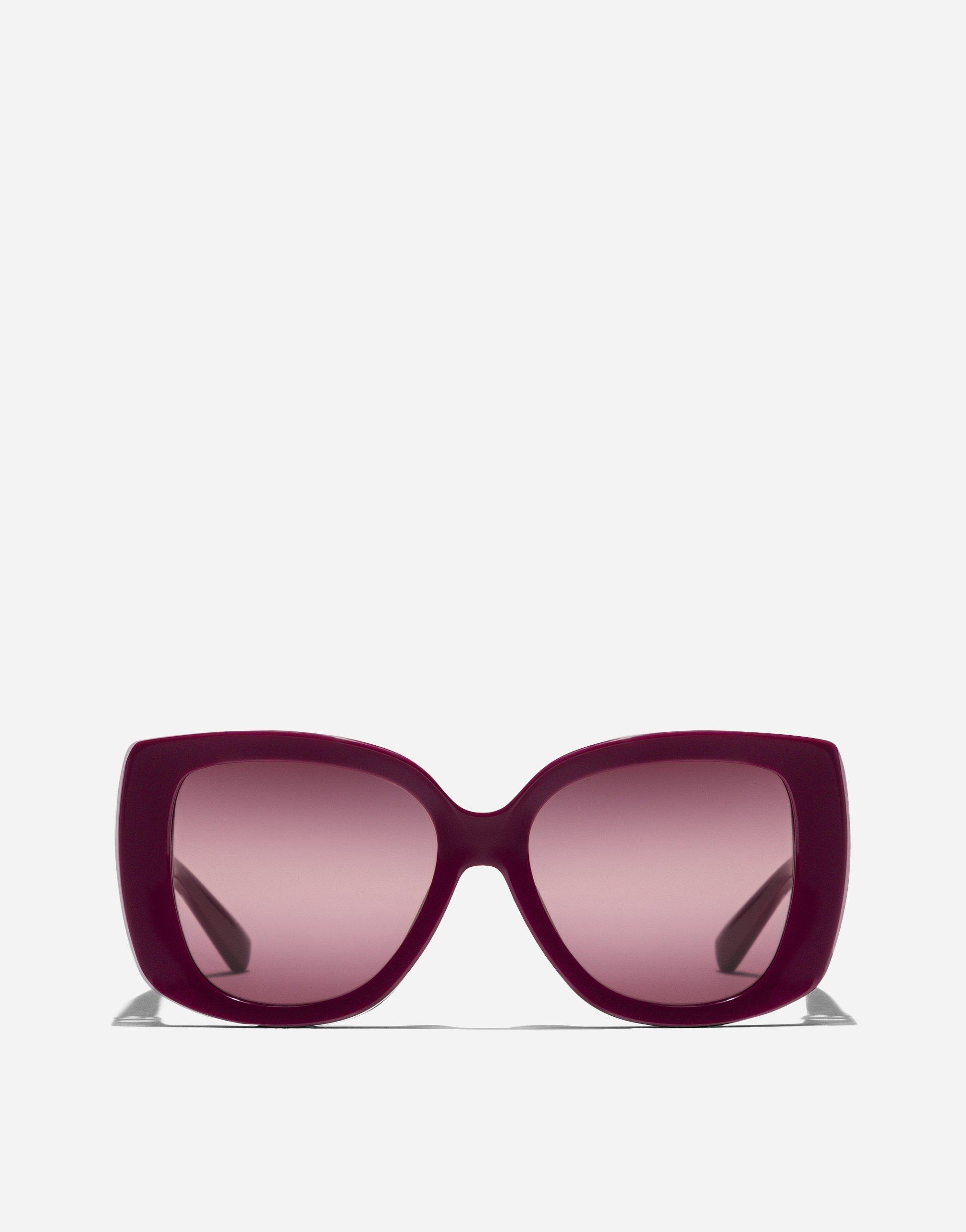 DOLCE & GABBANA Everyday Sunglasses In Burgundy Product Image