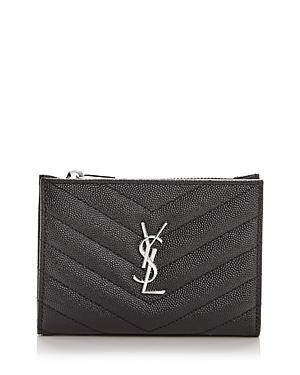 Womens Cassandre Matelasse Fragments Zipped Bi-fold Wallet Product Image