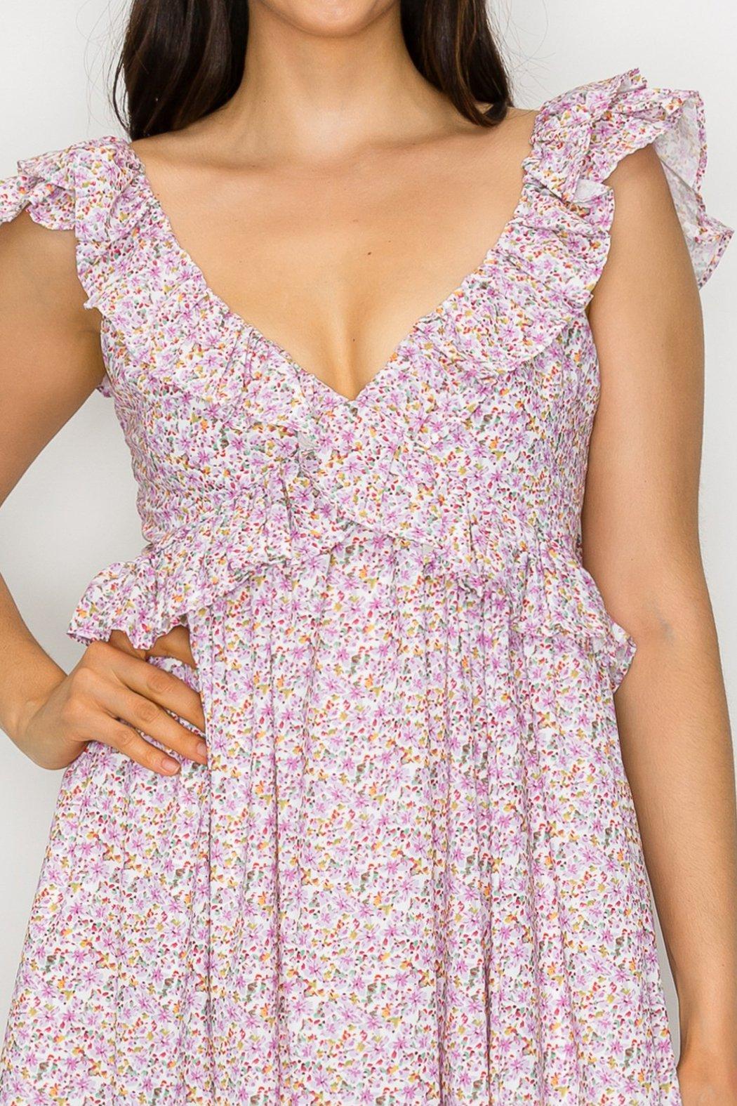 Spring Bloom Meadow Maxi Dress Product Image