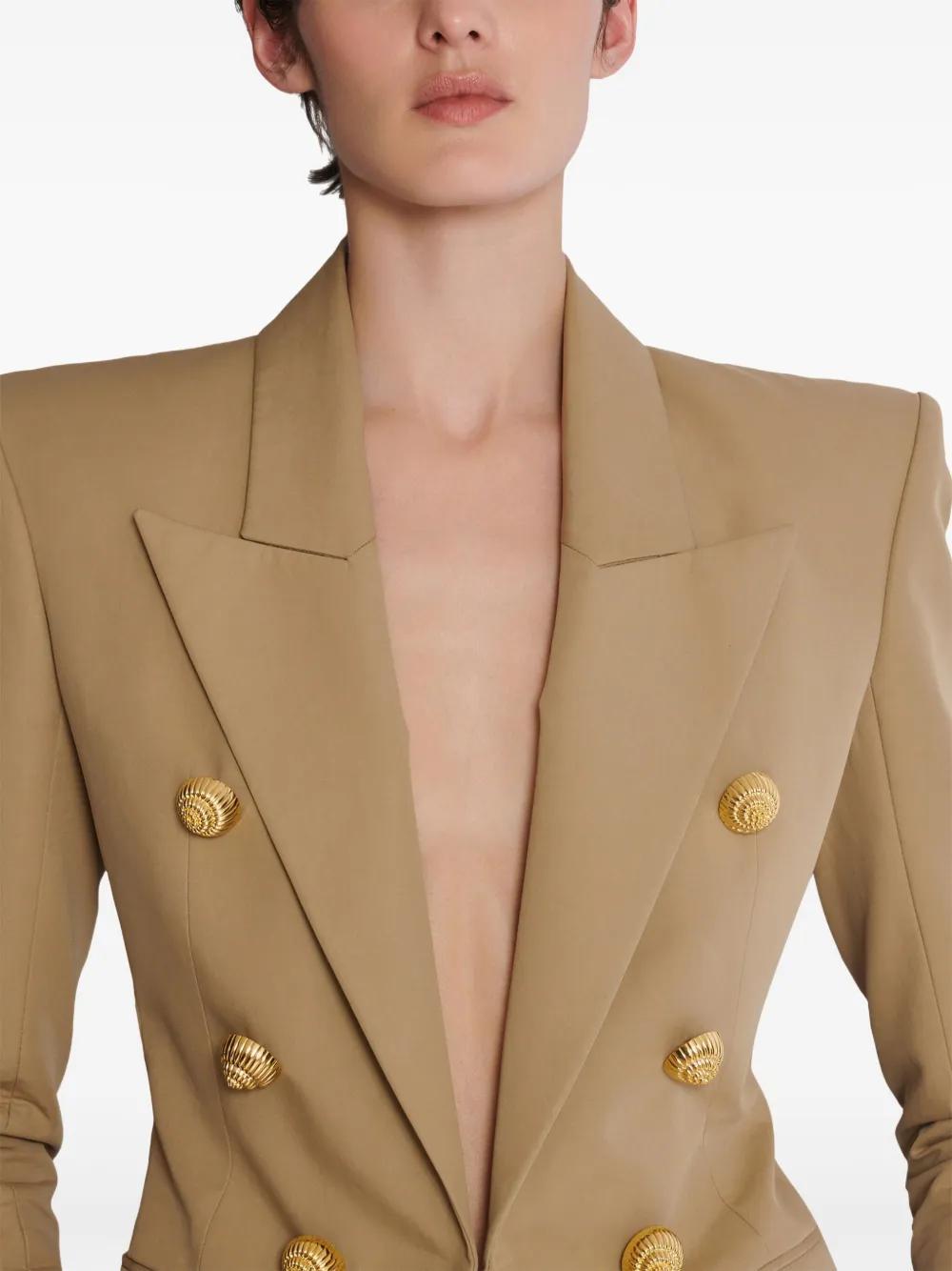 buttoned double-breasted blazer Product Image