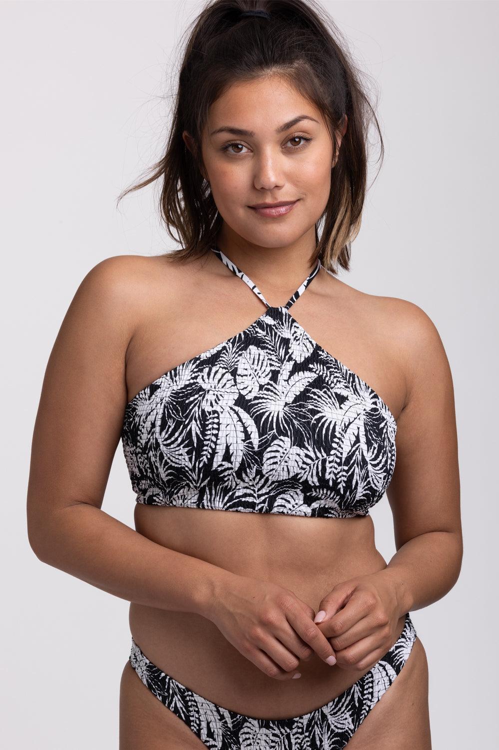 Luna Smocked Bikini Top Product Image