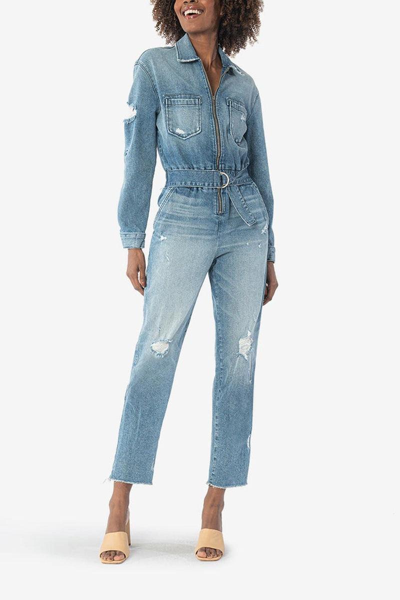 Denim Boiler Suit Product Image