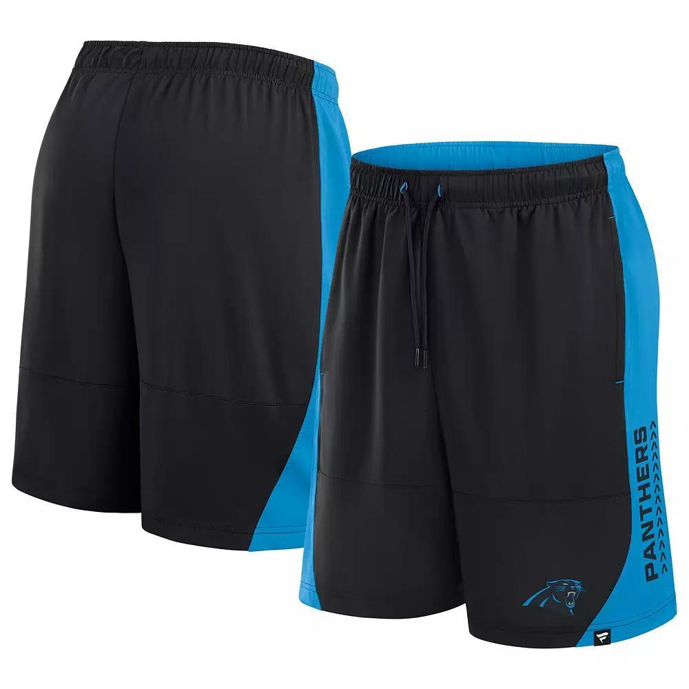 Men's Fanatics Black Carolina Panthers No Defense Shorts, Size: Small Product Image
