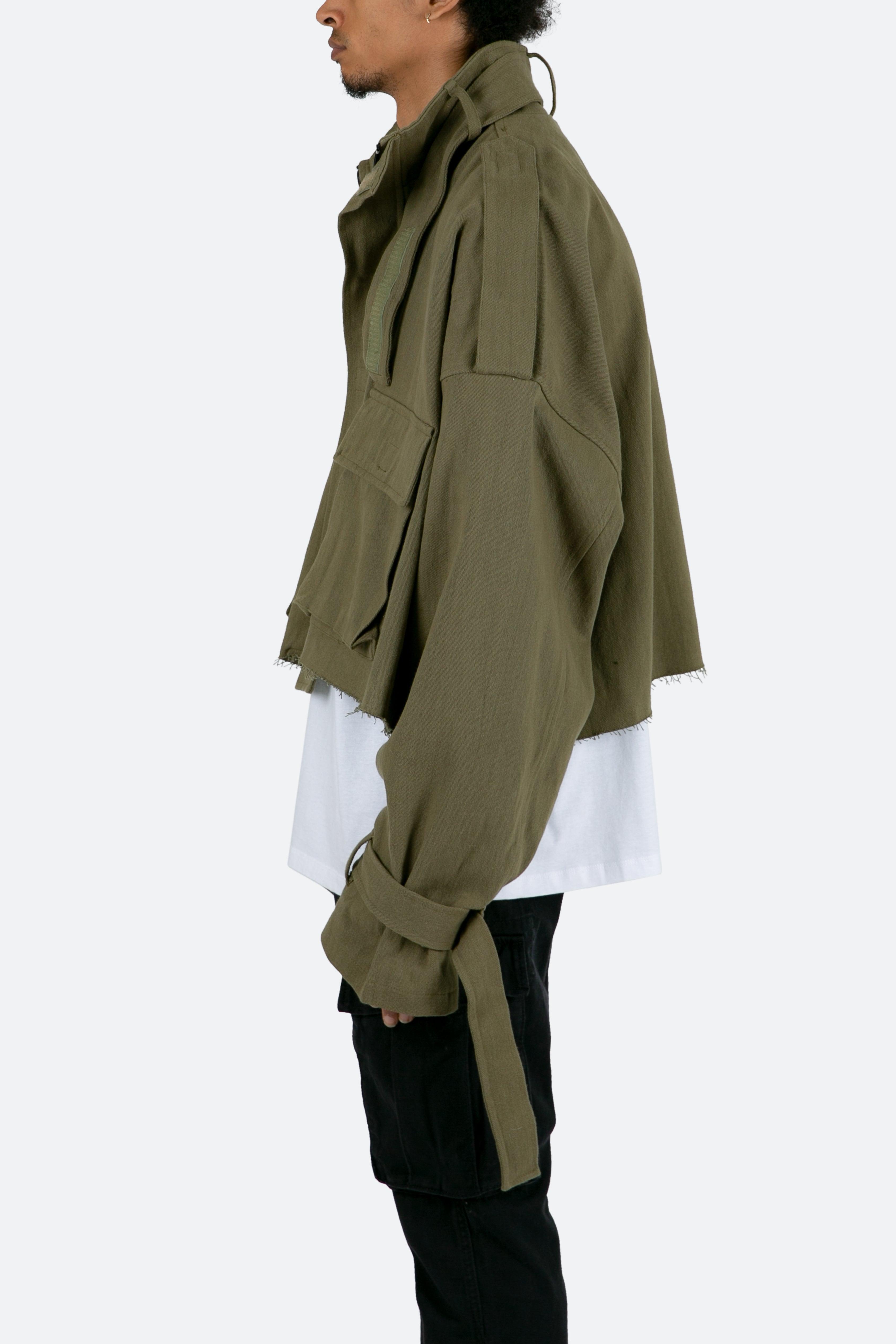 Cropped M65 Jacket - Olive Product Image