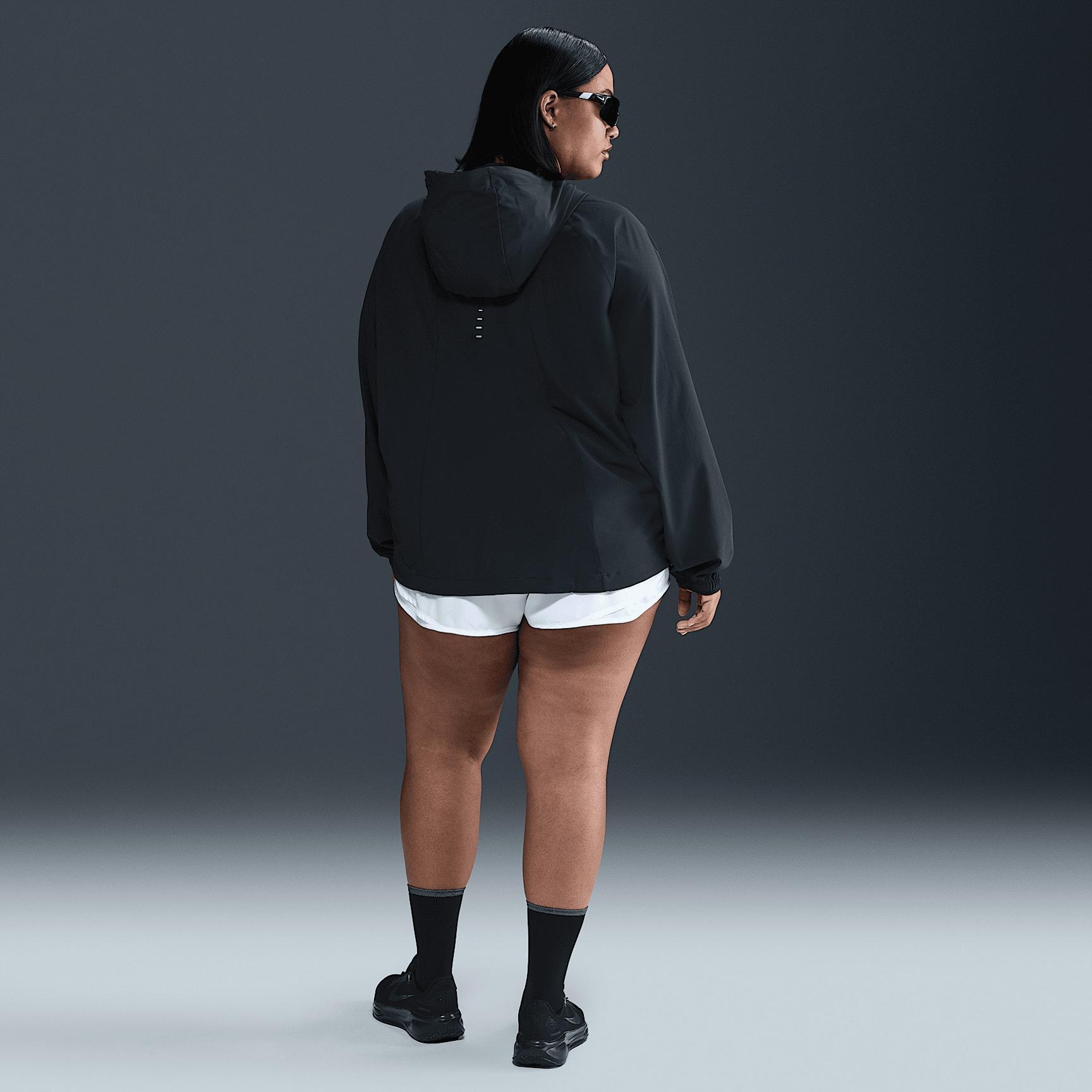 Nike Womens Swift Repel Packable Running Jacket (Plus Size) | HQ0652-010 Product Image