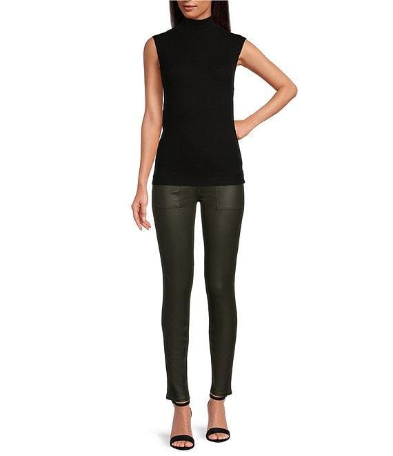 Sanctuary Essential Mock Neck Sleeveless Knit Tank Top Product Image