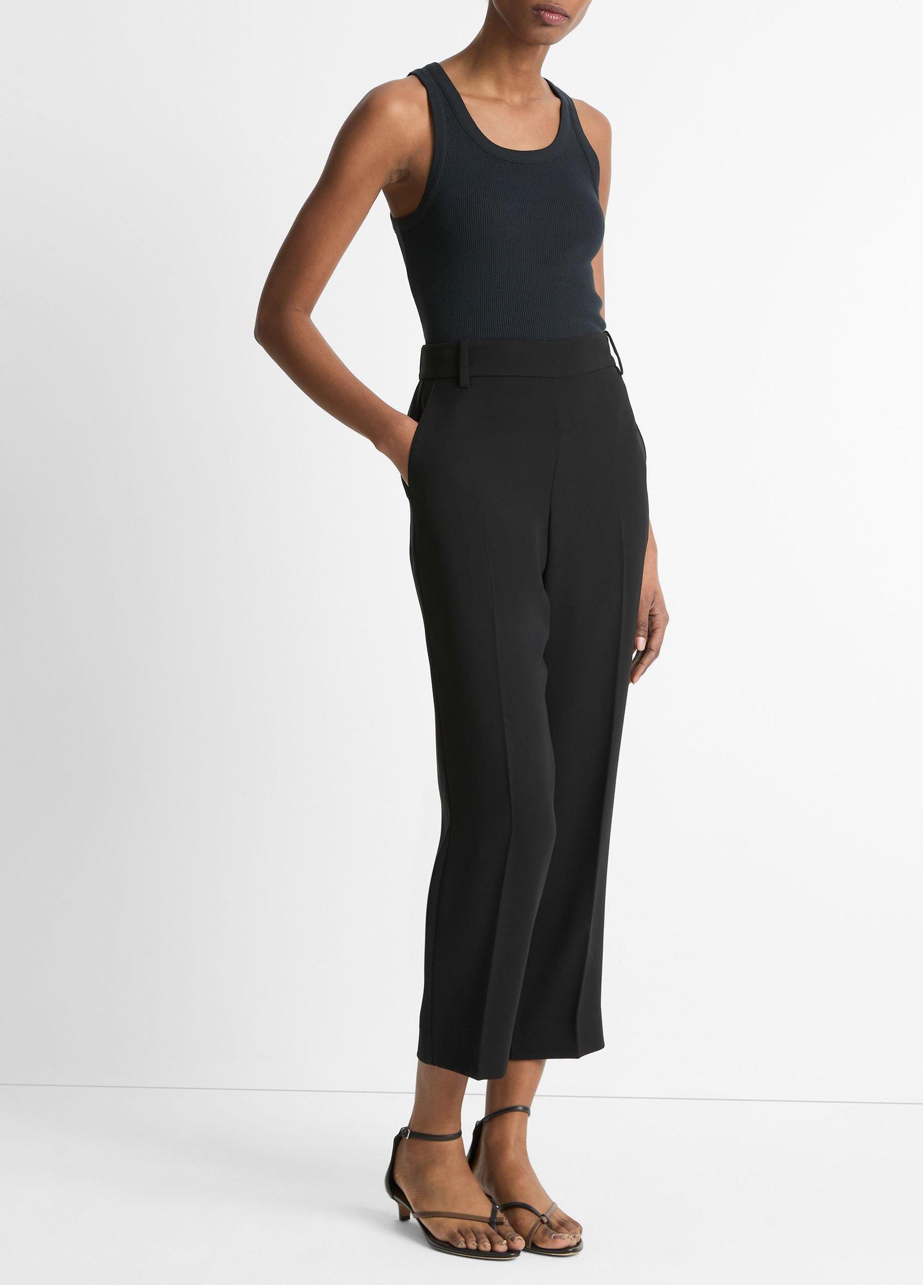 Womens Mid-Rise Tapered Pants Product Image