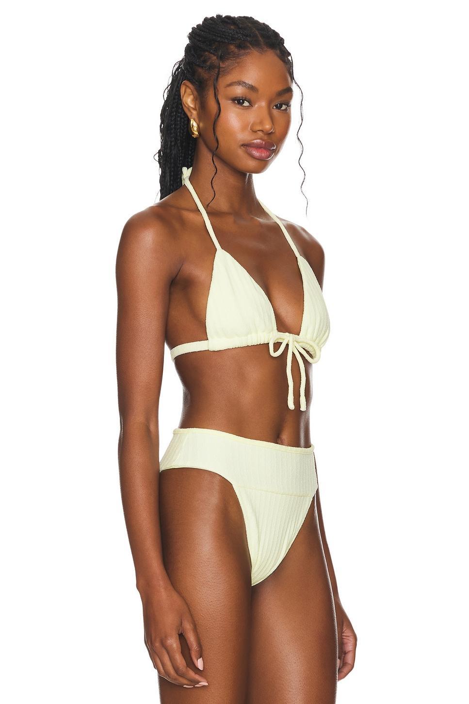 Triangle Ties Variation Bikini Top Montce Swim Product Image