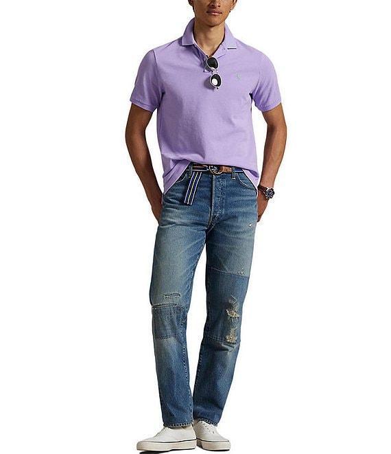 Polo Ralph Lauren Classic Fit Solid Cotton Mesh Polo Shirt Product Image